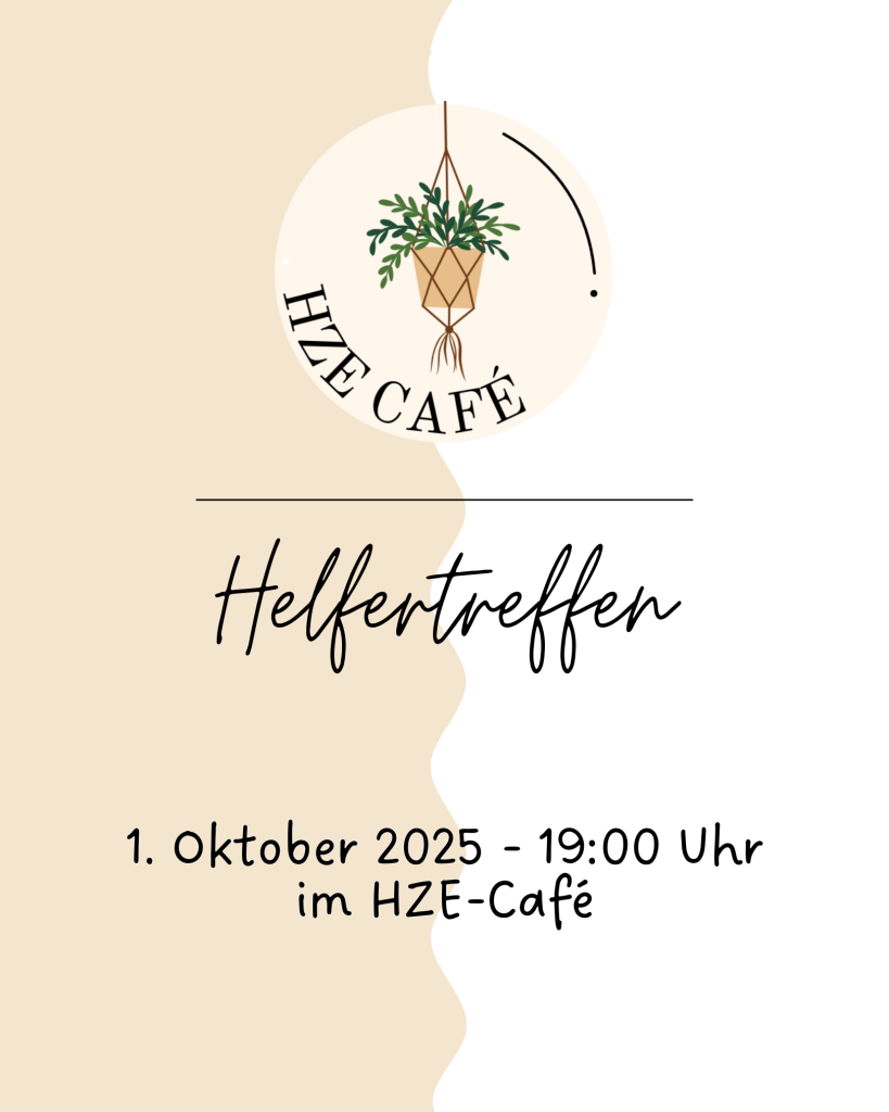 Helfertreffen HZE-Café