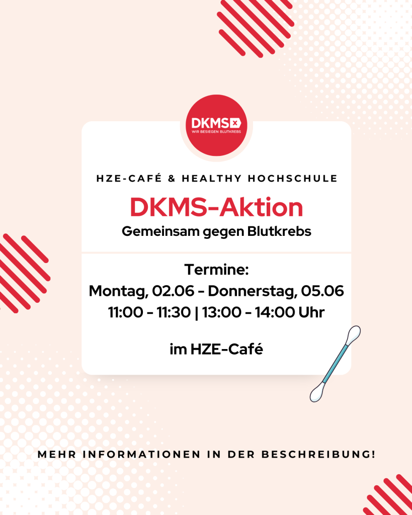 DKMS Spendeaktion im HZE-Café