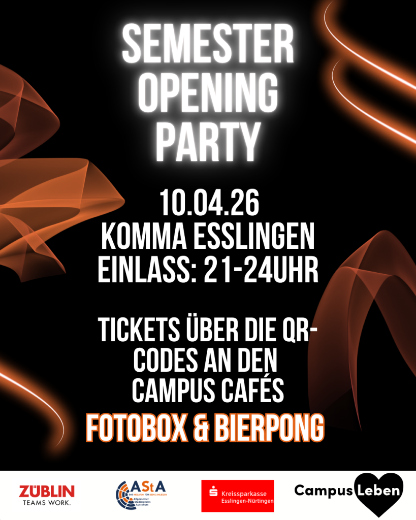 SEMESTER OPENING PARTY SoSe 2026