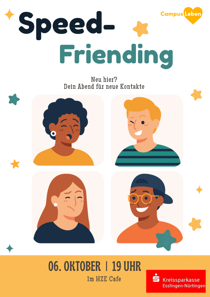 Speed-Friending im HZE Café: Dein Abend für neue Kontakte!