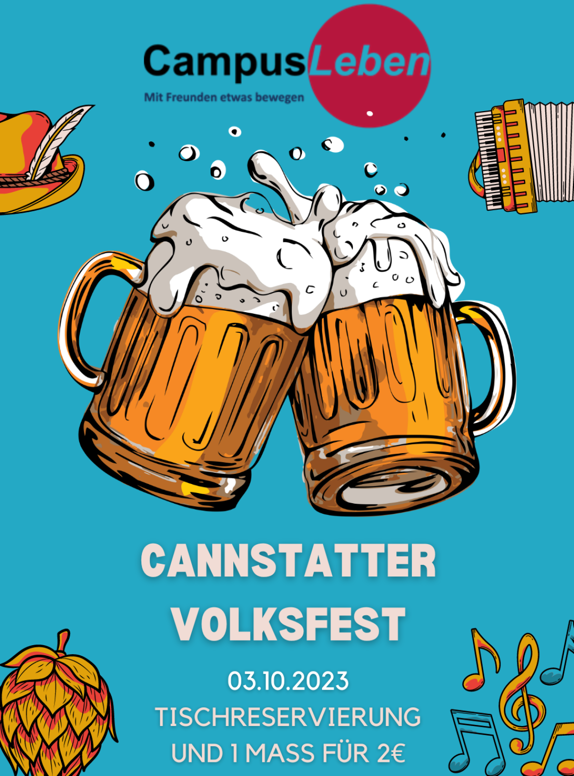 CampusLeben goes Wasen - 2023