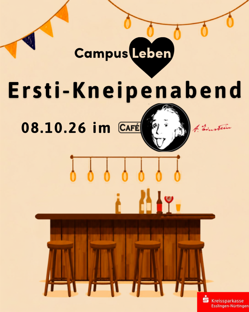 Ersti-Kneipenabend im Café Einstein: Gemeinsam ins Semester starten!
